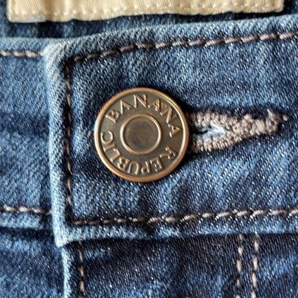 Banana Republic Factory Slim Bootcut Jeans Size 28/6R - Picture 5 of 14